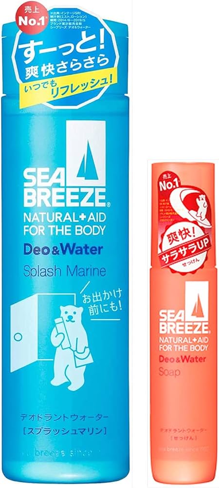 SEA BREEZE  シーブリーズ　デオドラントウォーター　セット Amazon.co.jp: Seabreeze 【まとめ買い】シーブリーズ SEA